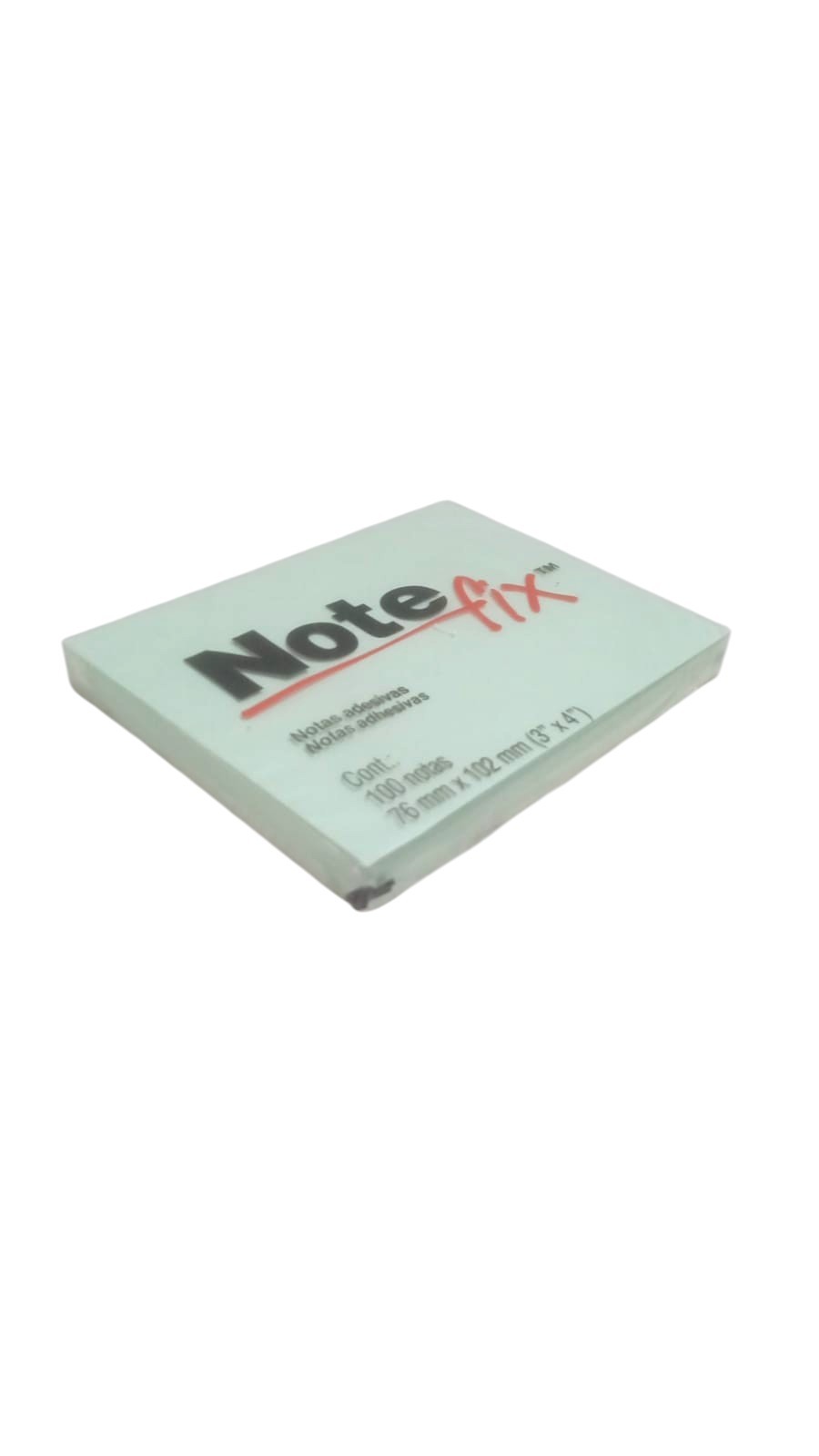 BLOCO ADESIVO NOTE FIX 76X102 VD 